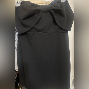 Windsor Strapless Black Dress
